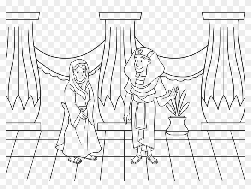Bible Christian Comic Characters Eqypt Genesis - Sarai And Hagar ...