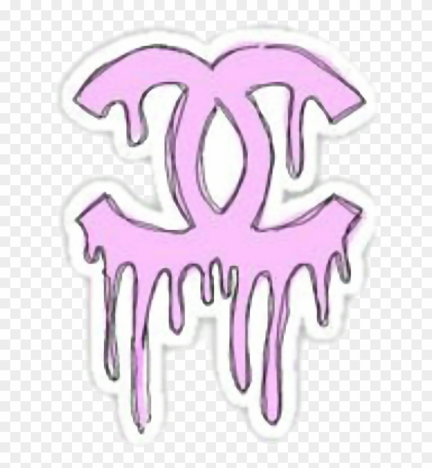 Chanel logo transparent drip png #1943 - Free Transparent PNG