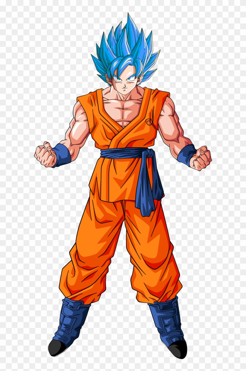 New God Saiyajin Songoku Resurreccion De Freezer Goku De Goku Fukkatsu No F Hd Png Download 650x1230 Pngfind