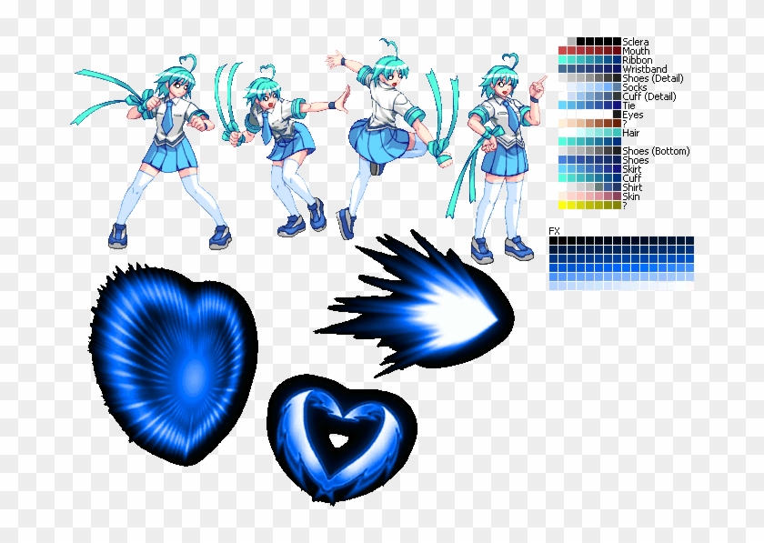 Blue Anime Chick With Googly/ Weird Eyes - Heart Aino Mugen Saki Tsuzura, HD Png Download - 698x525(#4494702) - PngFind Blue Anime Chick With Googly/ Weird Eyes - Heart Aino Mugen Saki Tsuzura, HD Png Download - 698x525(#4494702) - PngFind