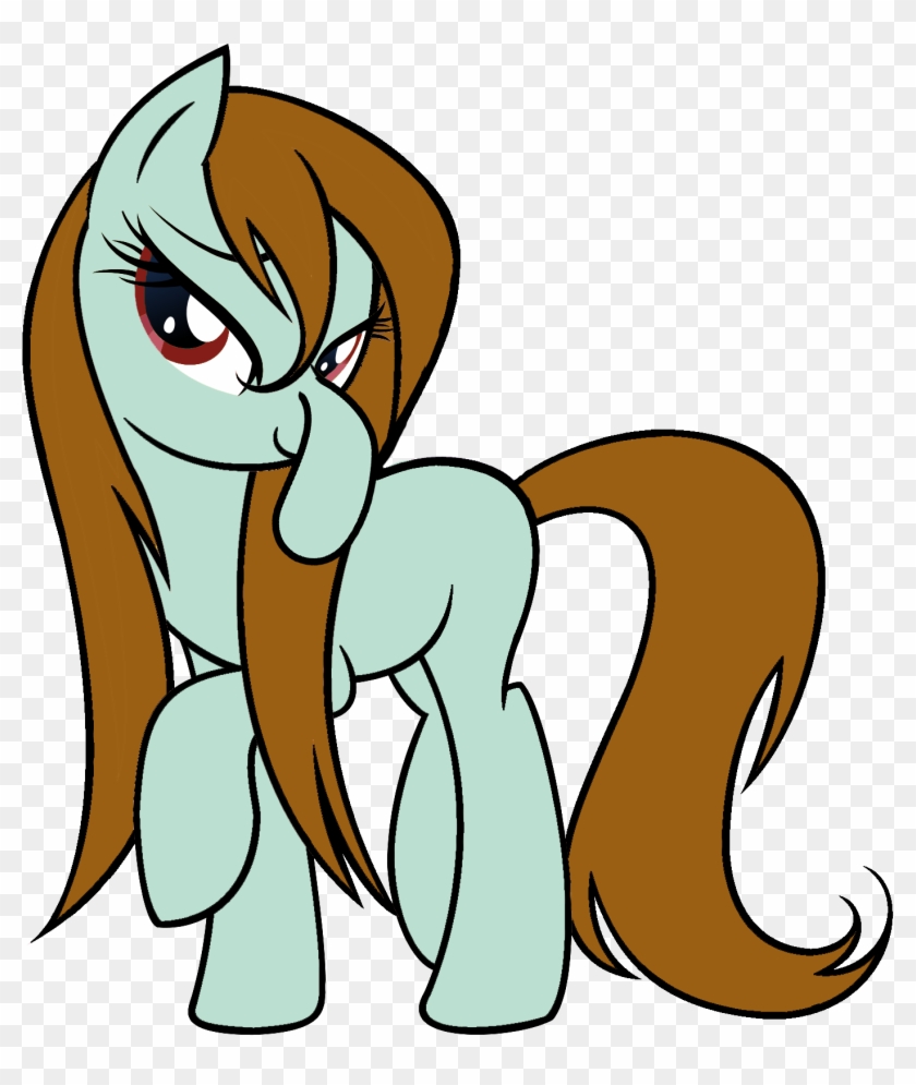 Hello, Squidward - My Little Pony Art, HD Png Download - 1406x1600 ...