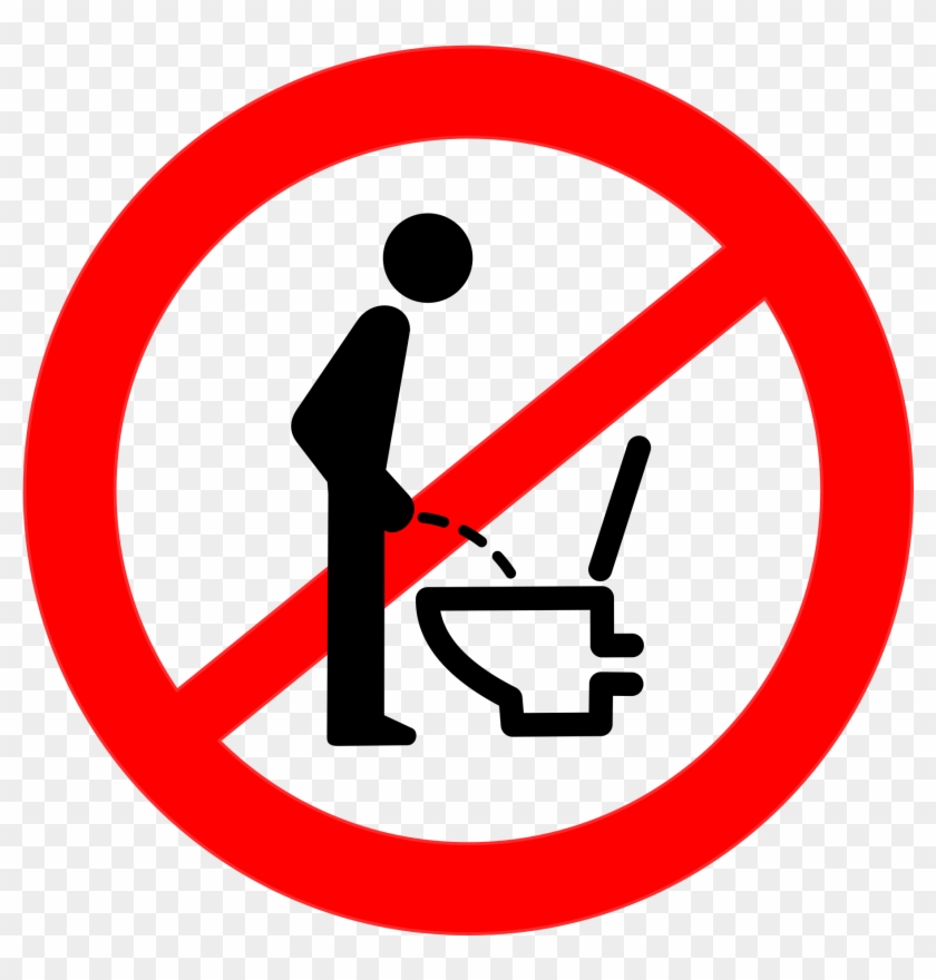 Urination Urine No Symbol Sign Feces, HD Png Download 748x750(459718