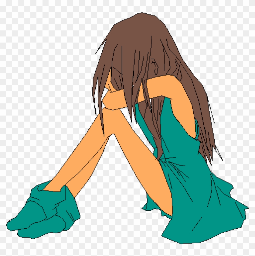 Crying Girl Cartoon Hd Png Download 1000x1000 Pngfind