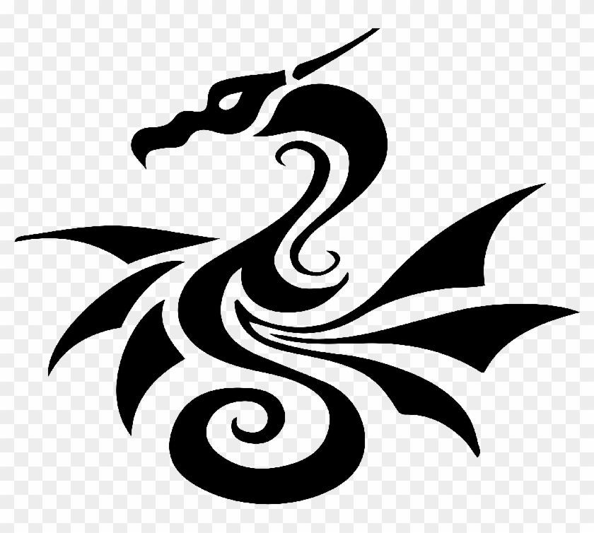 Tattoo Drawing Dragon Tribe Clip Art PNG 900x1285px Tattoo Airbrush  Antler Art Black And White Download