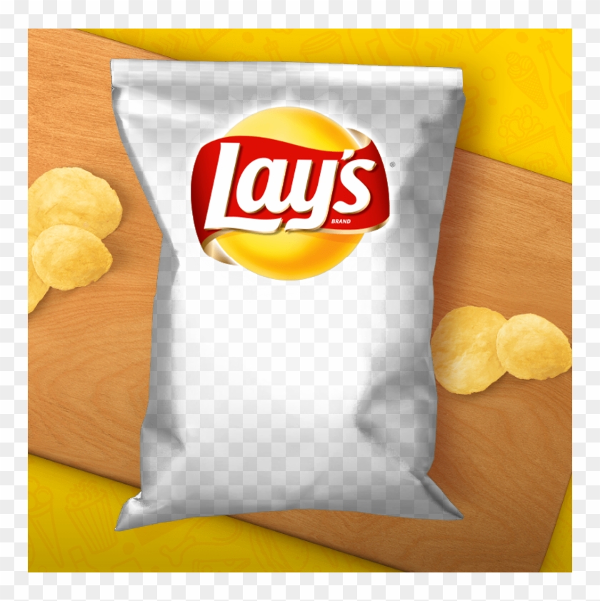 Lays Potato Chip Bag Template, HD Png Download.