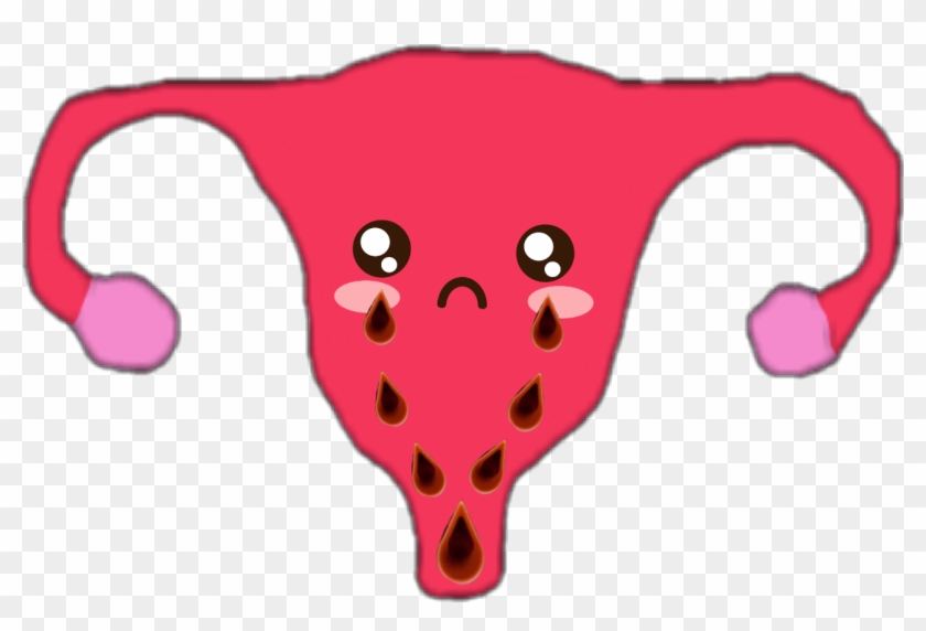 Period Clip Art Library - Period Kawaii, HD Png Download -  1286x815(#4556313) - PngFind
