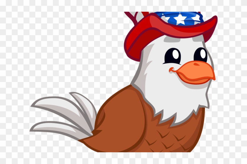 Cartoon Eagle Images - Patriotic Eagle Clipart, HD Png Download -  640x480(#4561909) - PngFind