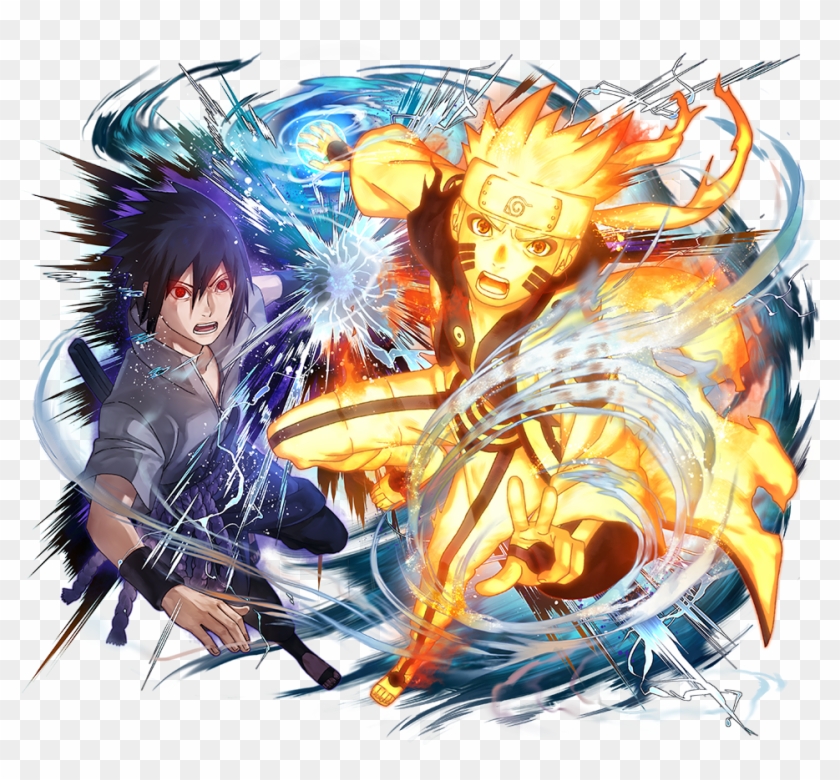 Naruto Sasuke Team Attack Naruto Blazing Naruto Pervading Feelings Hd Png Download 966x944 4567125 Pngfind