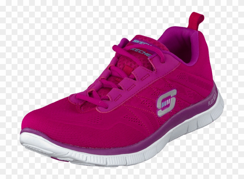 pink and purple skechers