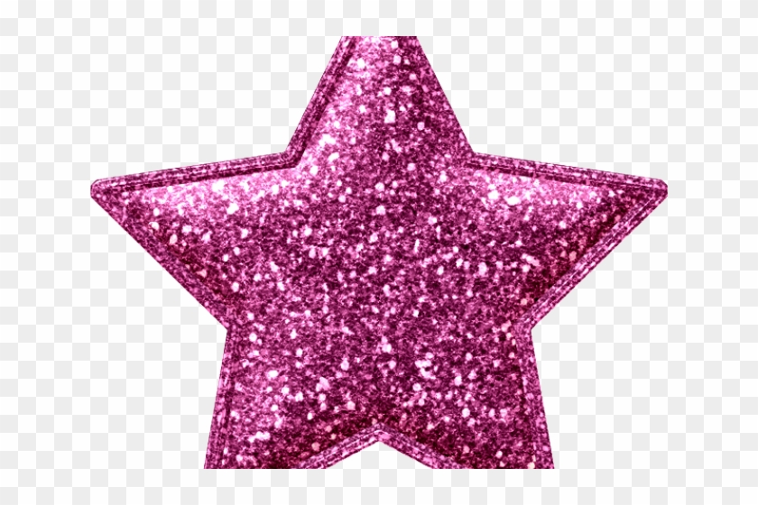 Sparkles Clipart Little Star Pink Glitter Star Clipart Hd Png