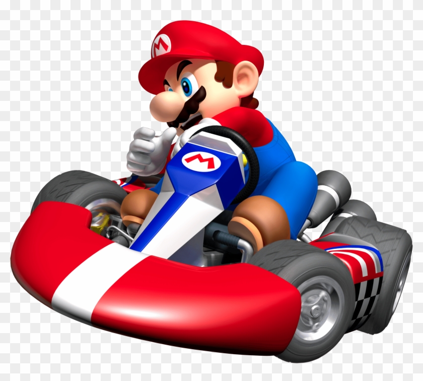 Mario Drifting In Kart Mario Kart Mario Png Transparent Png 2546x2168 Pngfind