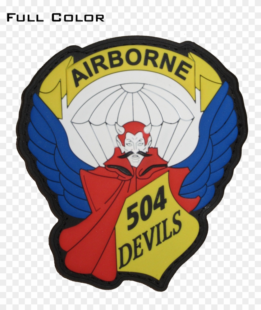 504th Parachute Infantry Regiment Patch - Label, HD Png Download ...