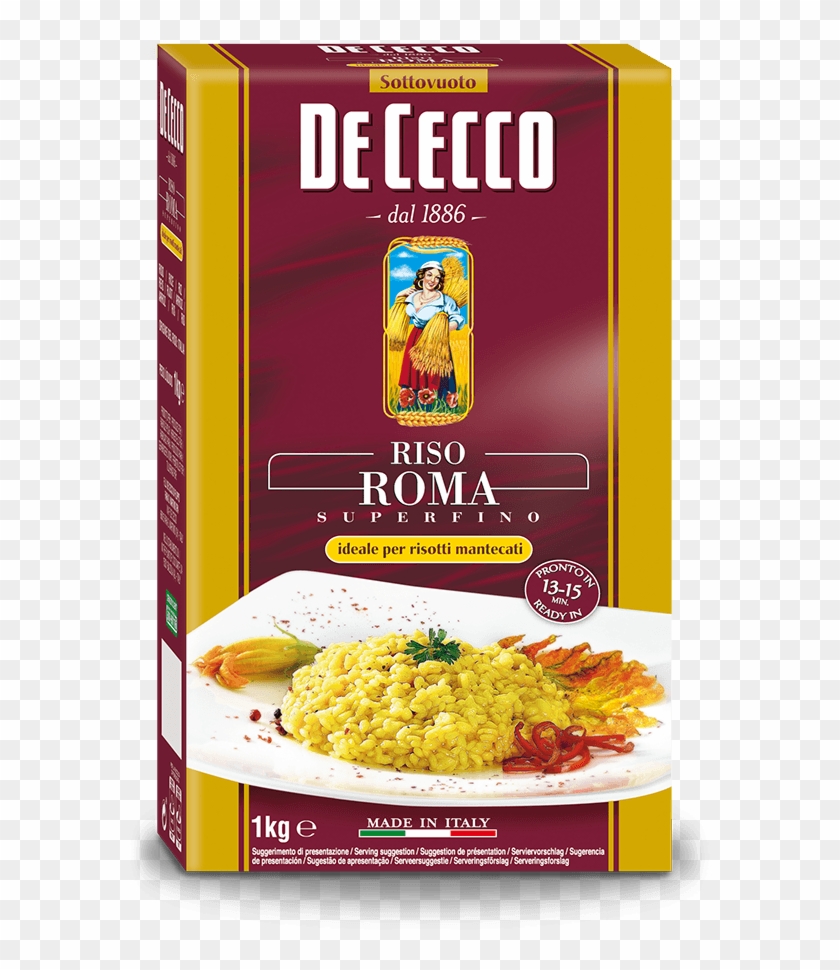 Rice Roma Riso Superfino Roma - De Cecco Arborio Rice, HD Png Download ...