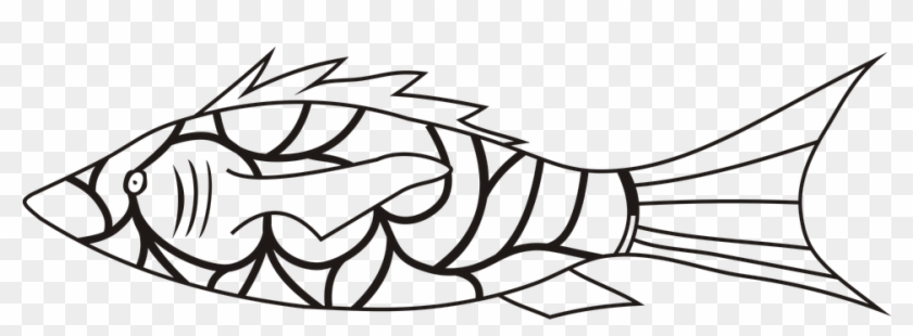 Download Fish Symbol Vector No Background Coloring Book Hd Png Download 960x480 4586659 Pngfind