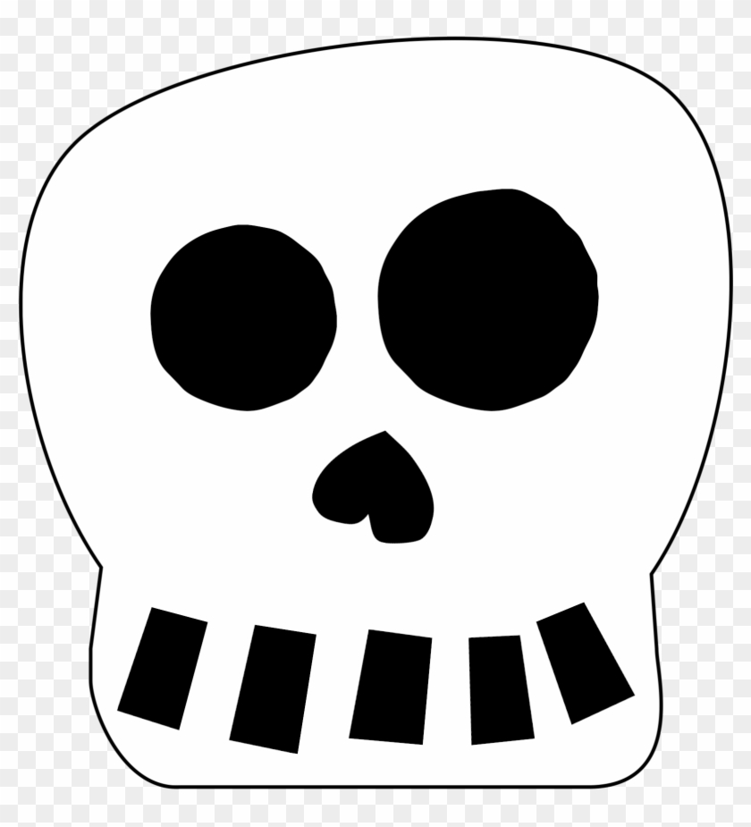 The Following Links To Print The Free Printable - Halloween Skull Template Printable, HD Png - 1736x1736(#4593718) - PngFind