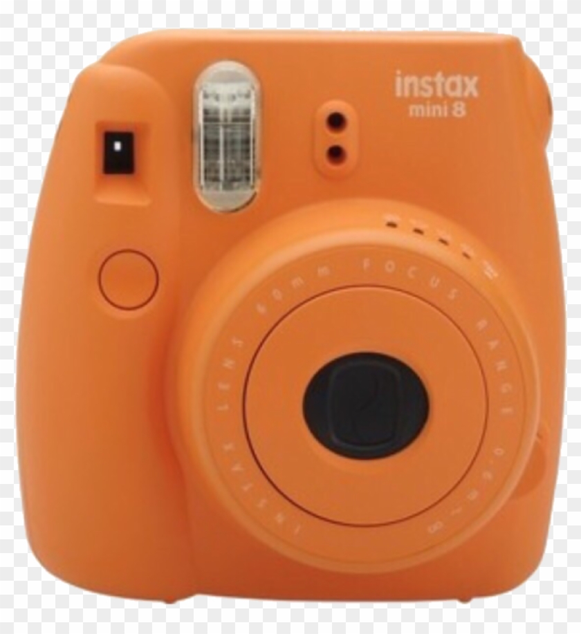 Orange Camera Polaroid Orangecamera Cute Aesthetic Polaroid Instax Mini 8 Orange Hd Png Download 960x1280 4597044 Pngfind