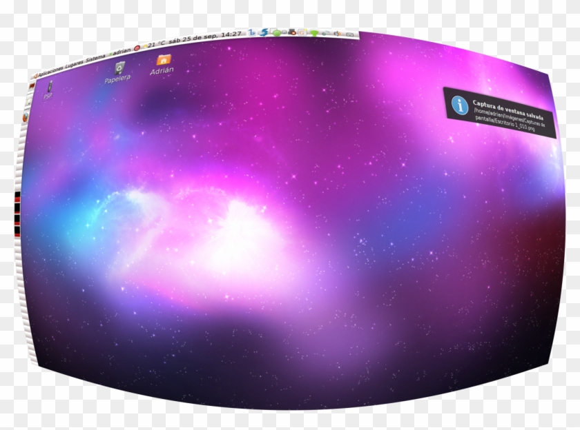 Escritorio Shutter Barril - Galaxy, HD Png Download - 1368x952(#4606401 ...