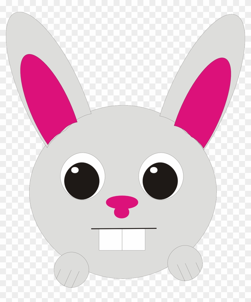 Animal Rabbit Head - Rabbit Head Clip Art, HD Png Download -  1105x1280(#4609156) - PngFind