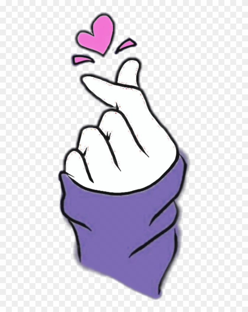 Hand Heart Purple Hands Handheart Kpop Bts Para Fondo De Pantalla Hd Png Download 1024x1024 Pngfind