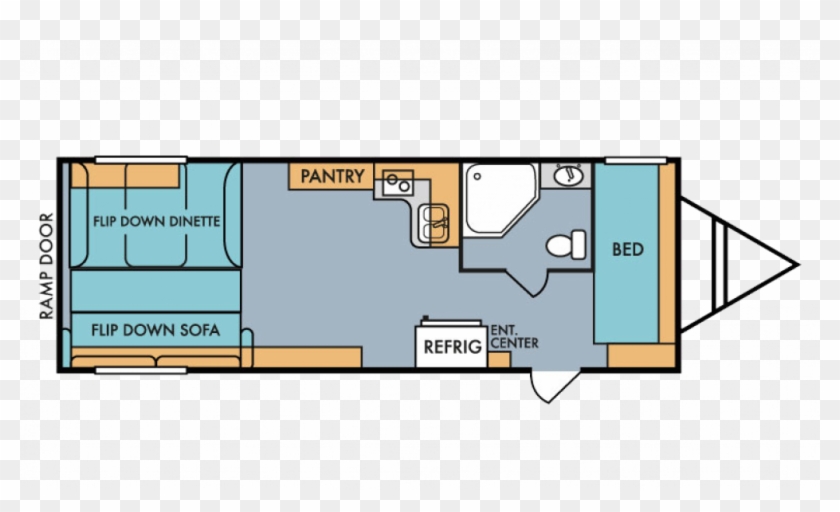 2018 Throwback 827r Floor Plan Img Retro Travel Trailer Floor