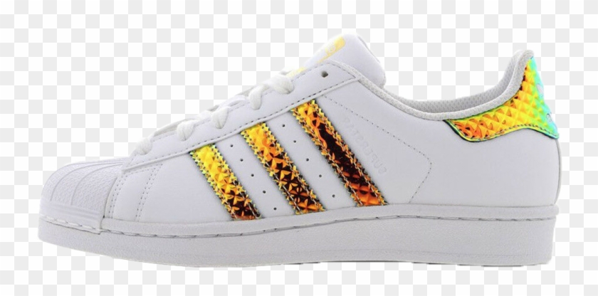 adidas superstar iridescent lines