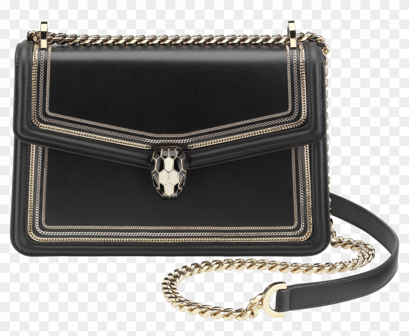 Serpenti Diamond Blast Shoulder Bag In Black Smooth Touch Your Heart Hd Png Download 1800x1405 4633546 Pngfind