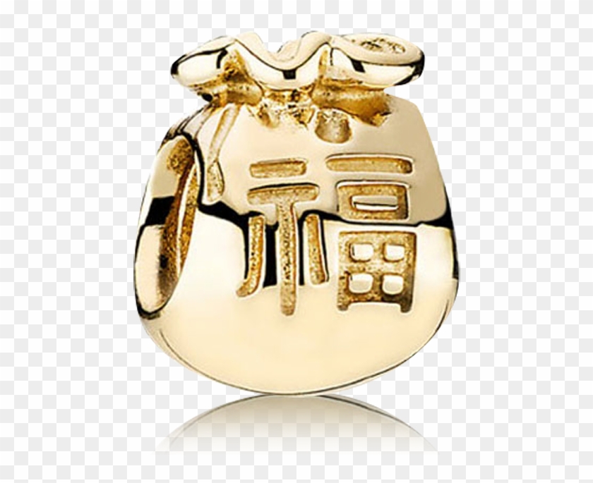 money bolsa charm gold