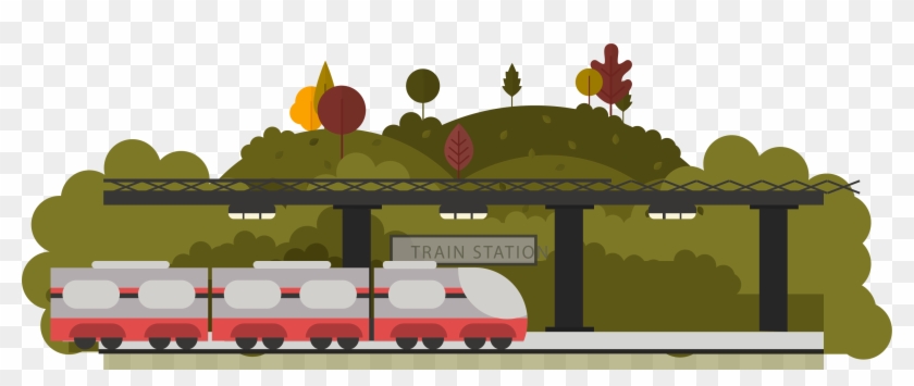 Clipart Train High Quality - Train Station Cartoon Png, Transparent Png -  3556x1335(#4636416) - PngFind