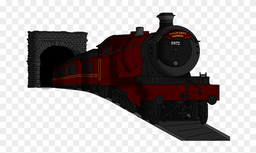 Drawing Train Harry Potter - Hogwarts Express, HD Png Download -  712x513(#4636456) - PngFind