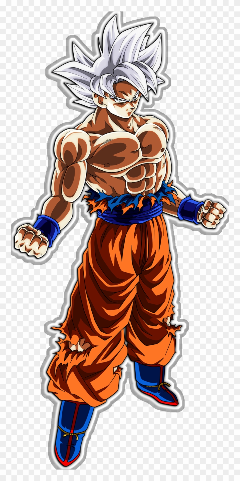 Dragonball Super Mastered Ultra Instinct Goku Decal - Goku ...