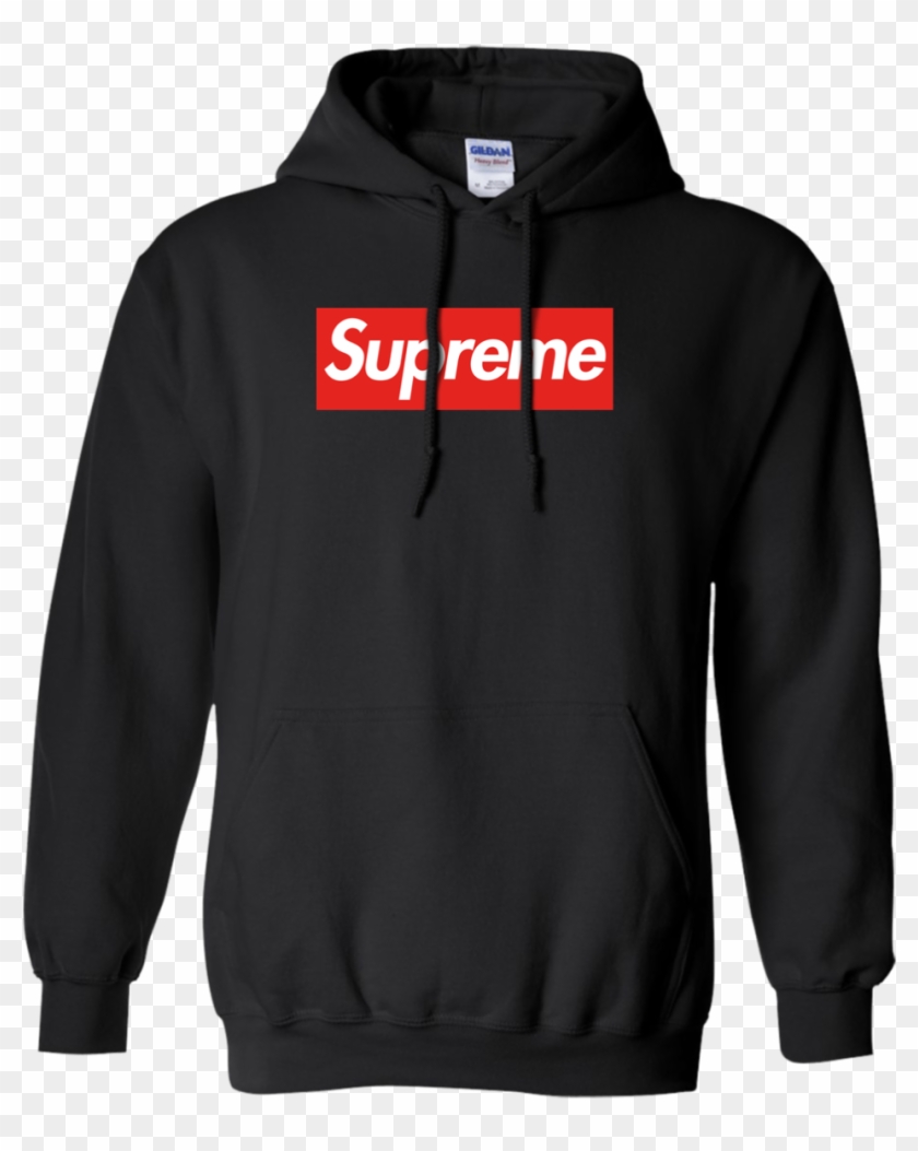 Ninonine Black Shipping Worldwide - Black Supreme Hoodie Png ...