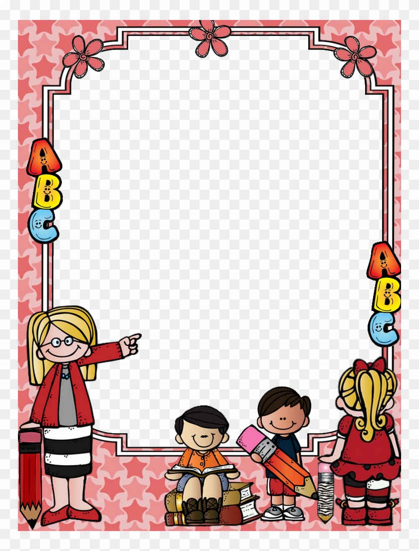 Png Frame School School Decorations, School Themes, - Cartoons Frames And  Borders, Transparent Png - 768x1024(#4674204) - PngFind