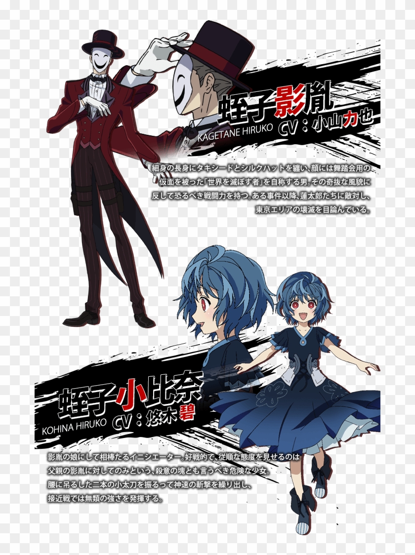 Anime Black Bullet Kohina , Png Download - Black Bullet Characters,  Transparent Png - 701x1044(#4680616) - PngFind