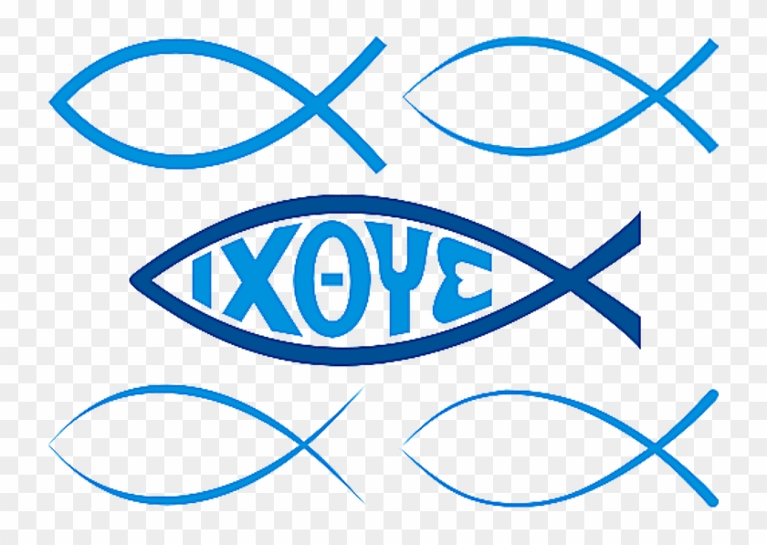 Download Take An Illustrated Tour Of Christian Symbols Christian Fish Or Ichthys Hd Png Download 735x517 4685330 Pngfind