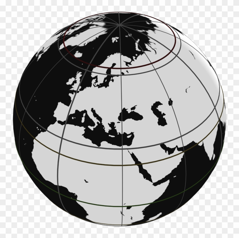 images Globe Png Black And White outline europe on globe map png
