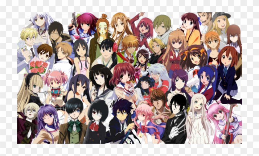 Favorite Animes - All Animes In One, HD Png Download - 728x427(#4693676) -  PngFind