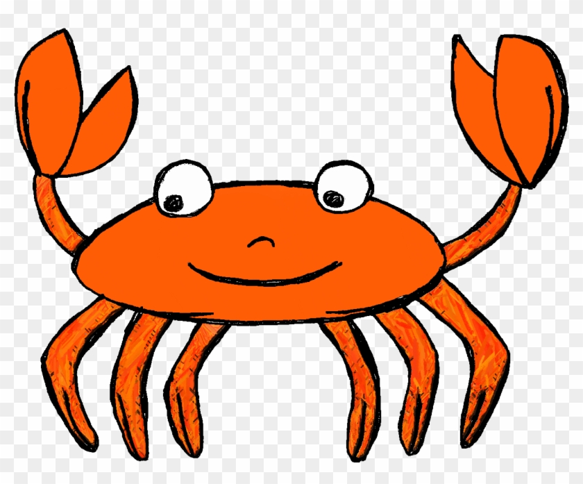 Crab Clipart Water Clipart - Ocean Animals Clipart Transparent, HD Png  Download - 1472x1169(#476672) - PngFind