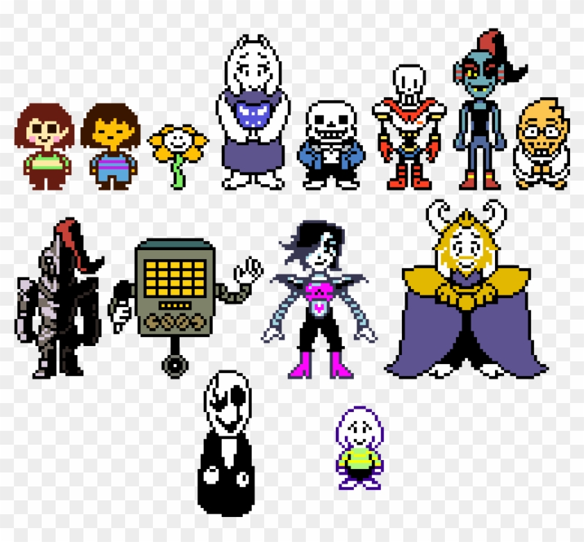 Undertale Pixel Art, Sprite, Sansserif, Color, Comic Sans, Video Games,  Flowey, Toriel, Undertale, Sprite, Pixel Art png