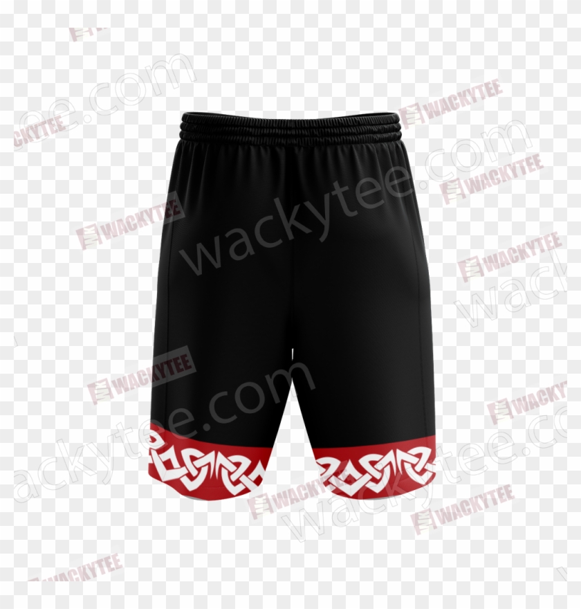 Naruto Akatsuki Symbol 3d Beach Shorts Fullprinted Underpants - akatsuki shirt roblox