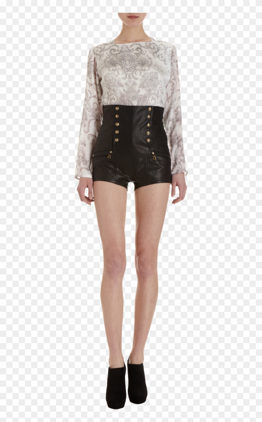 kpop high waisted shorts