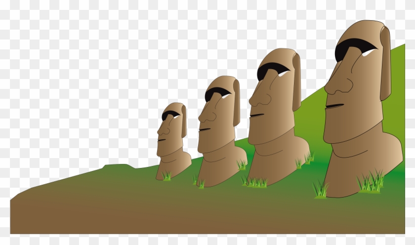 This Free Icons Png Design Of Easter Island 世界 の 遺産 イラスト Transparent Png 2400x1355 Pngfind