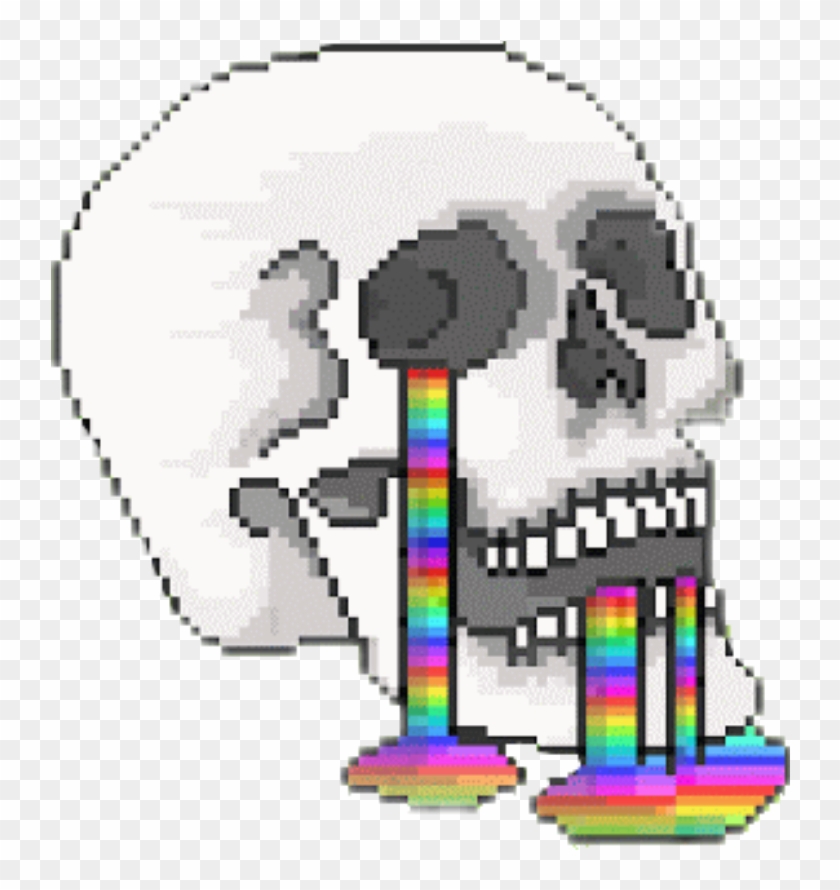 Skull Rainbow Spill Pixel Pixelated 8 Bit Skull Gif Hd Png Download 939x939 Pngfind Skull Rainbow Spill Pixel Pixelated 8 Bit Skull Gif Hd Png Download 939x939 Pngfind