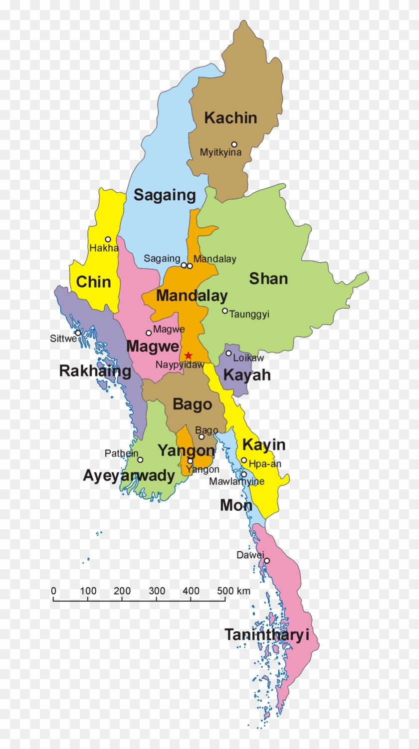 Burma Myanmar Map Png Transparent Png 640x1420 4731921 Pngfind