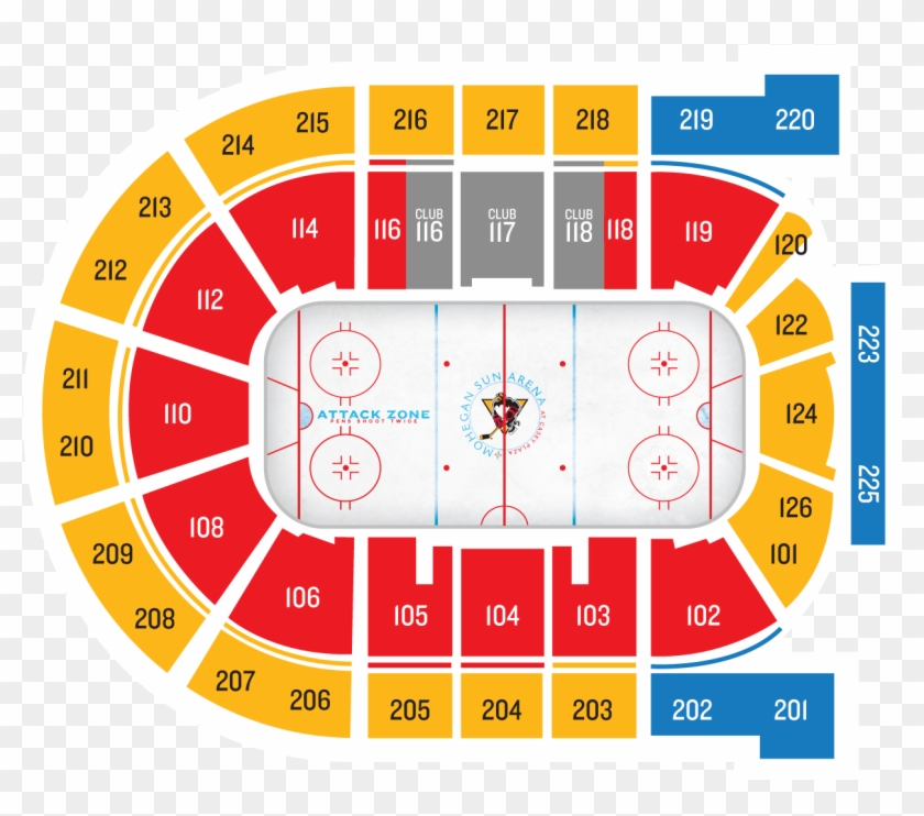 Wilkes Barre Scranton Penguins Arena Seating Chart