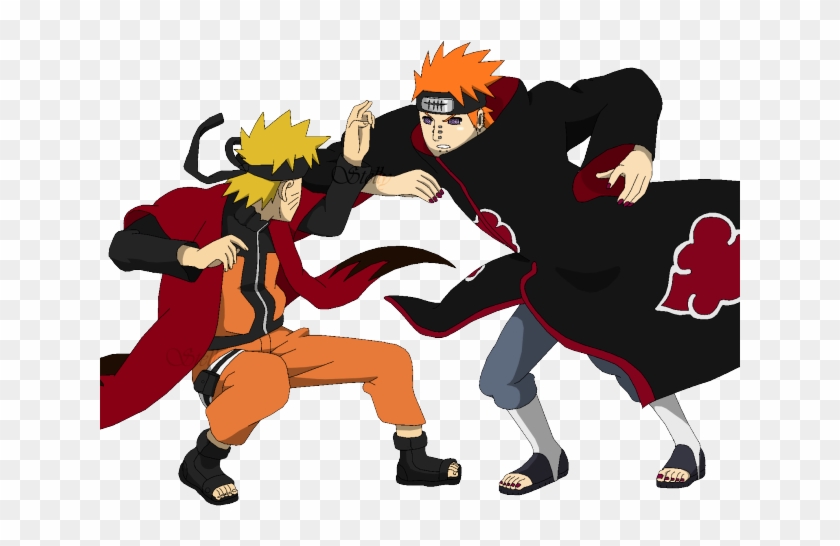 Naruto Clipart Transparent Background - Naruto Vs Pain Png, Png Download -  640x480(#4734711) - PngFind