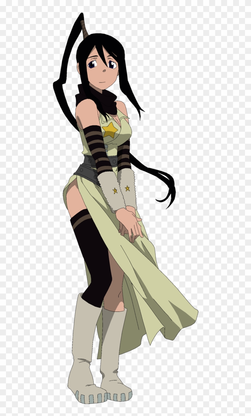Drawing Cornrows Black Anime Character - Tsubaki Soul Eater Png, Transparen...