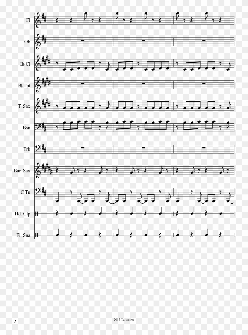 Sorairo Days Sheet Music 2 Of 16 Pages Power Rangers Ninja Steel Theme Song Lyrics Hd Png Download 827x1169 4751881 Pngfind