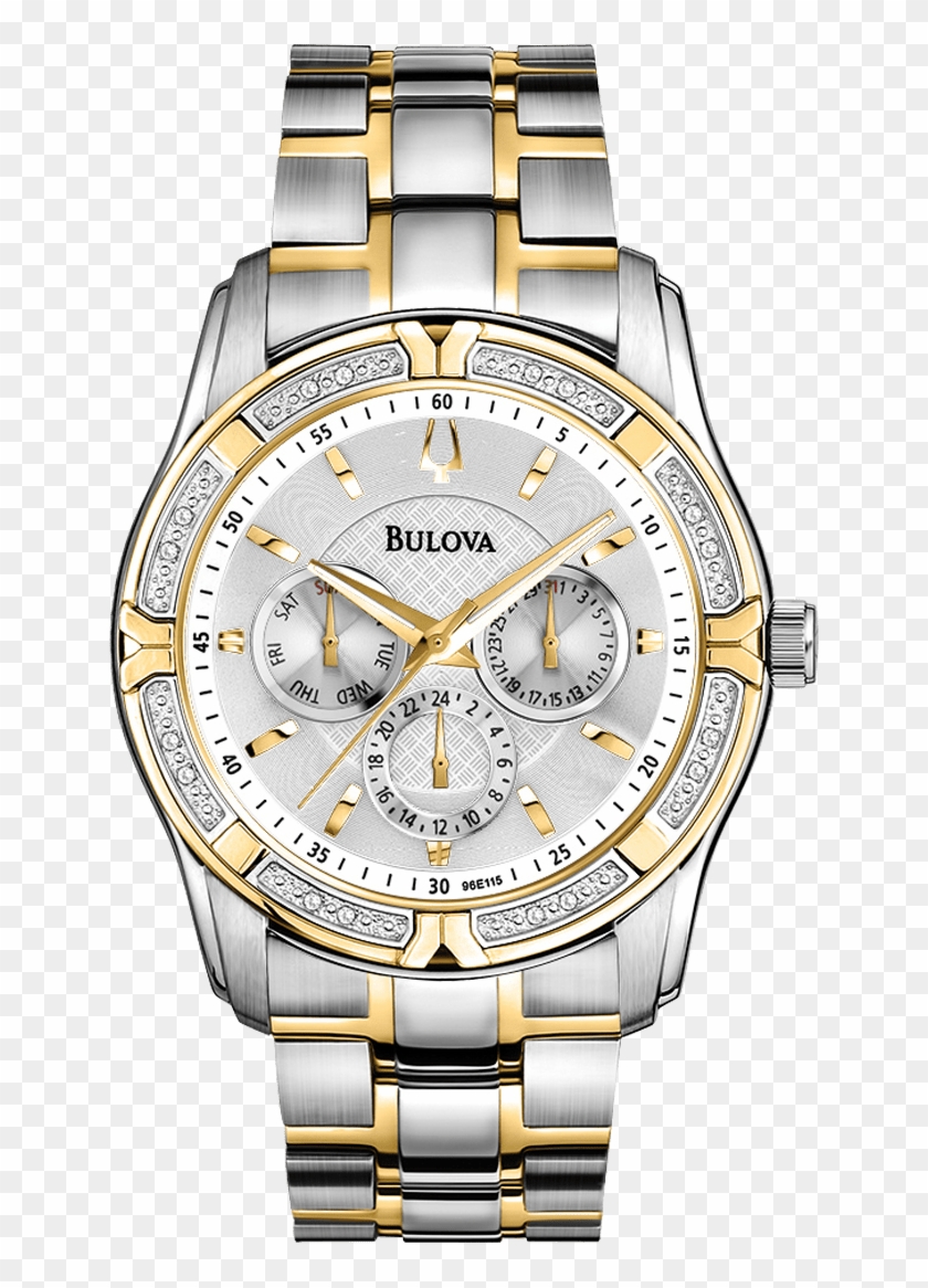 bulova mens watch diamonds