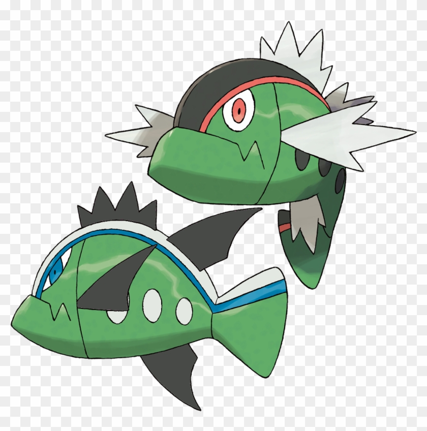 Fish Blue Fish One Fish Two - Pokémon Basculin, HD Png Download ...