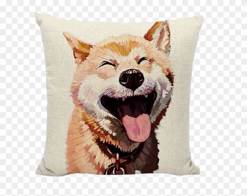 shiba generation shiba throw pillow